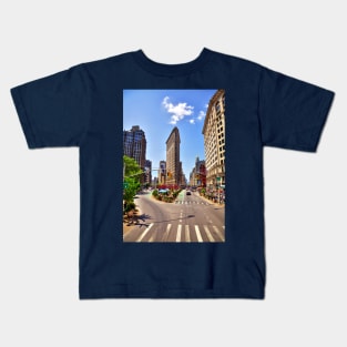 Flatiron Building New York City Kids T-Shirt